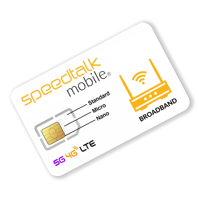  SpeedTalk Mobile Tarjeta SIM de reloj inteligente con  conversación de 200 minutos + 60 mensajes SMS + datos de 200 MB para relojes  inteligentes y portátiles 4G LTE GSM