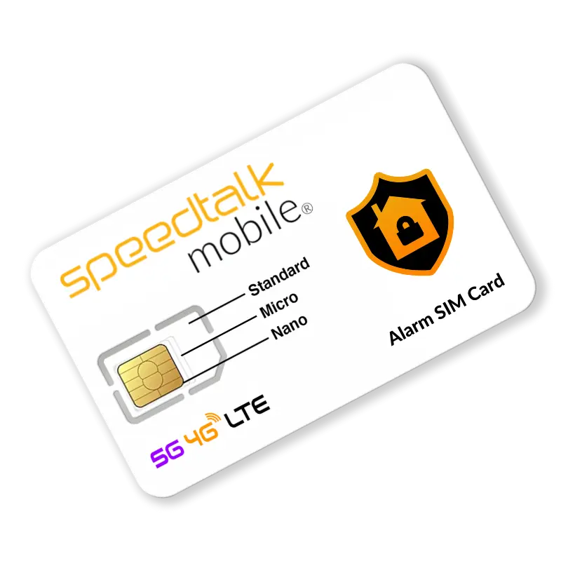 Alarm System Sim Card Plan