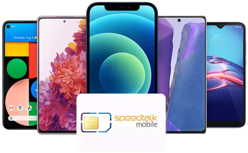 SpeedTalk Mobile Tarjeta SIM de reloj inteligente, conversación de 1000  minutos y datos de 500 MB para relojes inteligentes 4G LTE GSM | Tarjeta