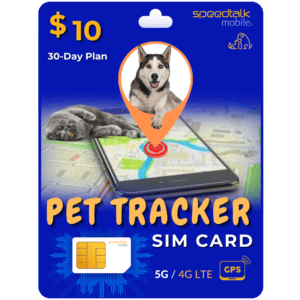 $10 PET TRACKER PLAN PET TRACKER SIM CARD